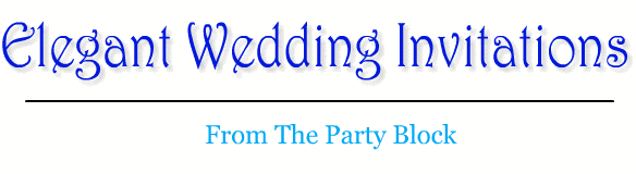 Invitations for Weddings